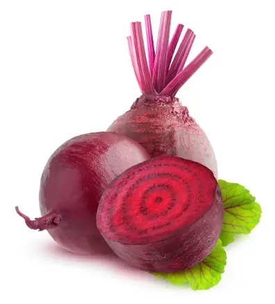 Photo of beets - one cut open