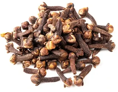 Photo of a handful of cloves