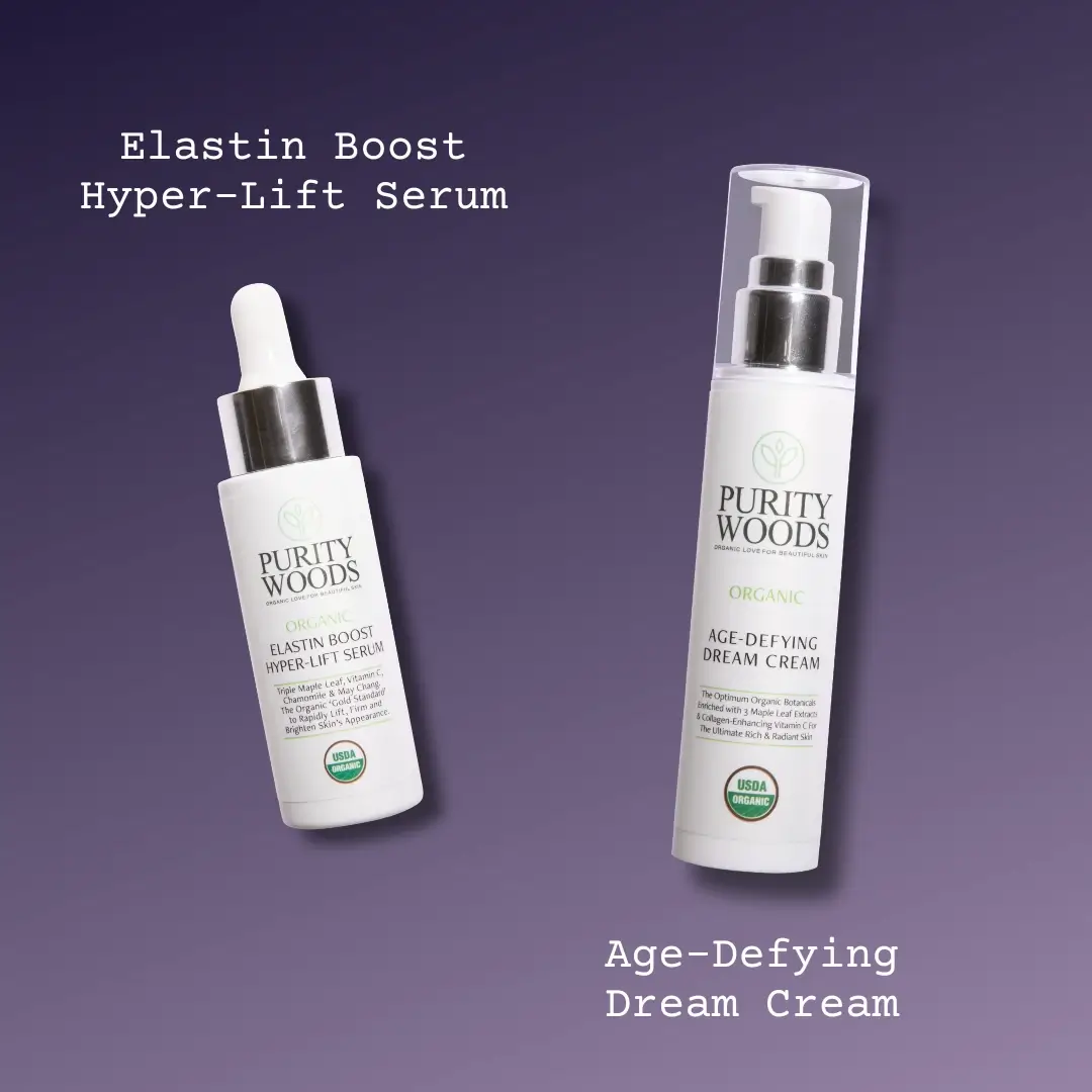 Image showing one bottle of serum and one bottle of Dream Cream